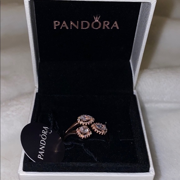 Geometric Shapes Open Ring - Picture 2 of 4